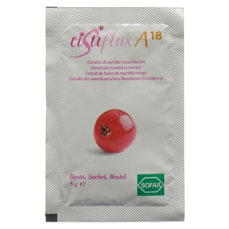 Cistiflux A18 dietary supplement Cranberry 14 Btl 5 g