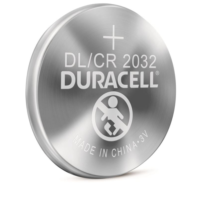 DURACELL Batt CR2032 3V Lithium B2 XL