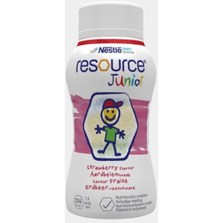 Resource Junior Strawberry 4 palack 200 ml