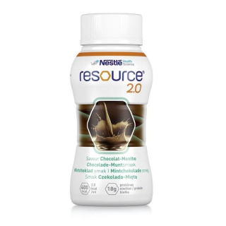 Resource 2.0 chocolate mint 4 x 200 ml