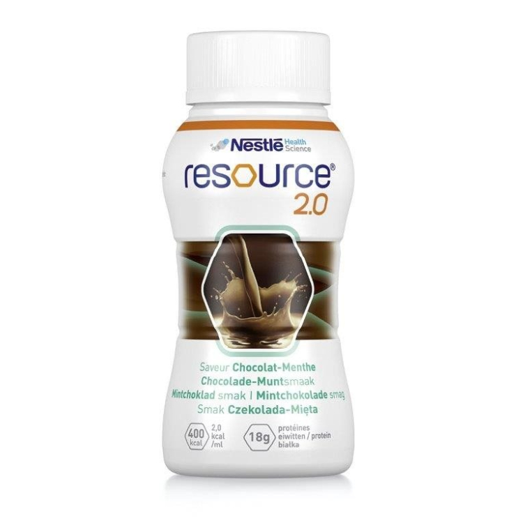 Resource 2.0 chocolate mint 24 x 200 ml