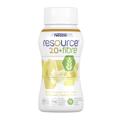 Resource 2.0 Fiber Vanille 4 x 200 ml