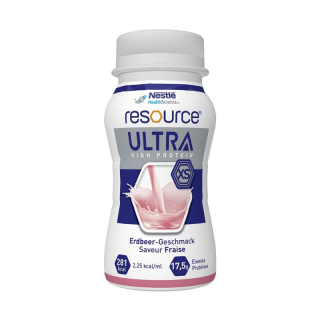 Resource Ultra High Protein XS Strawberry 4 Fl 125 ml