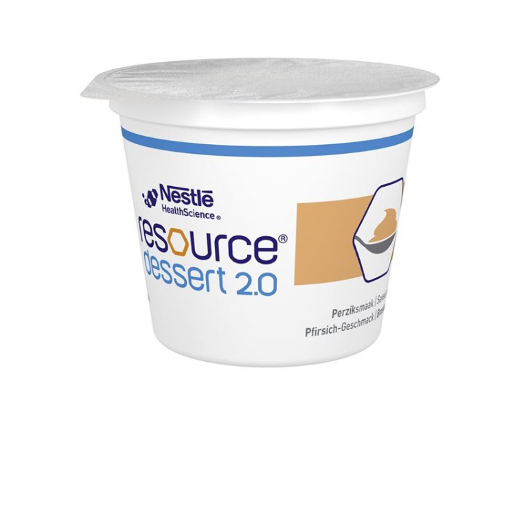 Resource Dessert 2.0 Pfirsich 24 Cup 125 g