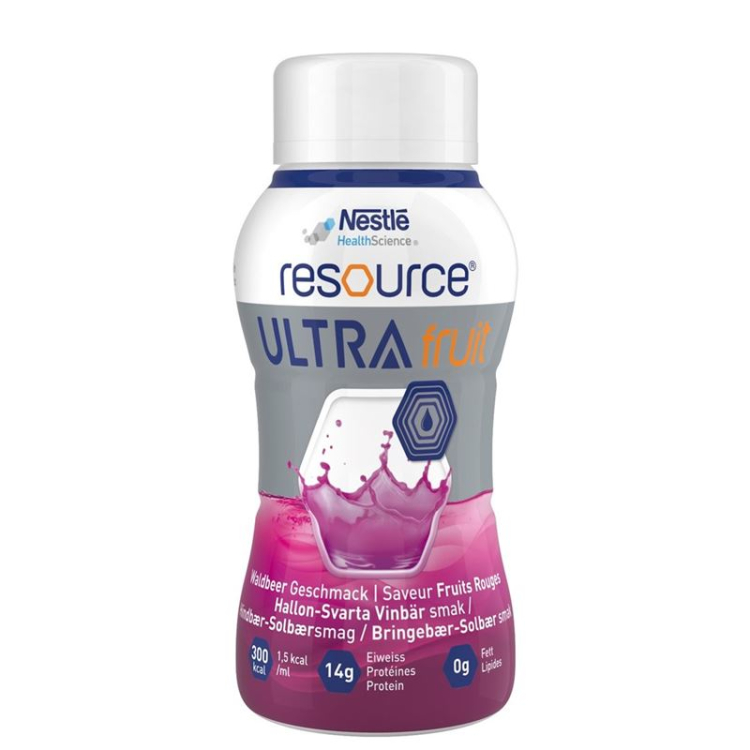 Resource Ultra Fruit Waldbeere 4 Fl 200 មីលីលីត្រ