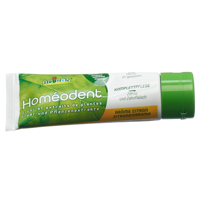 Homeodent Zahn- und Zahnfleischpflege komplett Zitrone Tb 75 ml