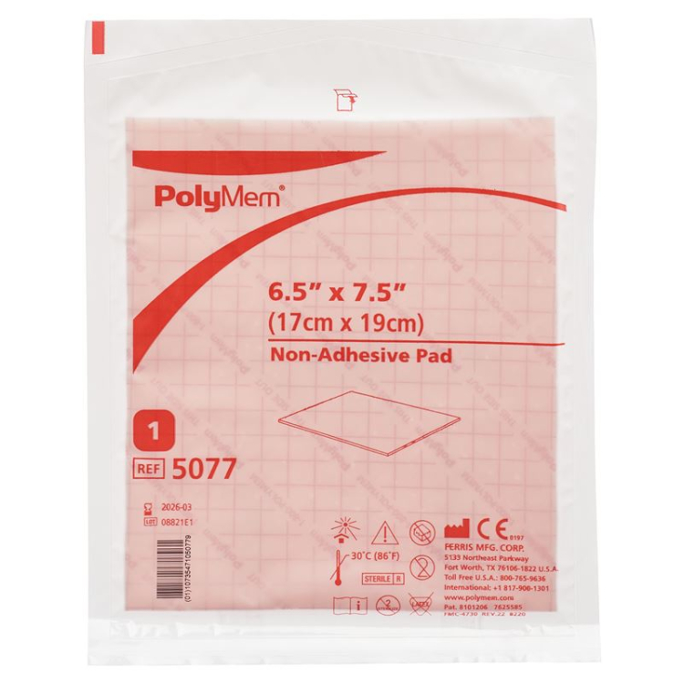 Băng vết thương POLYMEM 17x19cm Không dính st 15 x