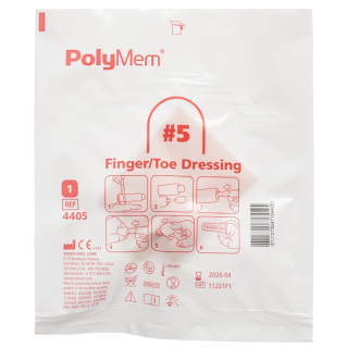 PolyMem Finger/ Zehenverband XXL No.5 6 Stk