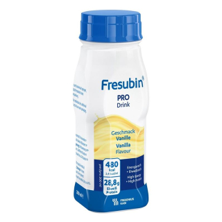 Fresubin Pro Drink Vanille 4 Fl 200 មីលីលីត្រ