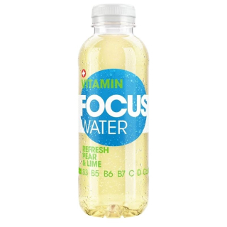 Focus Water PURE pear-lime 12 x 500 ml