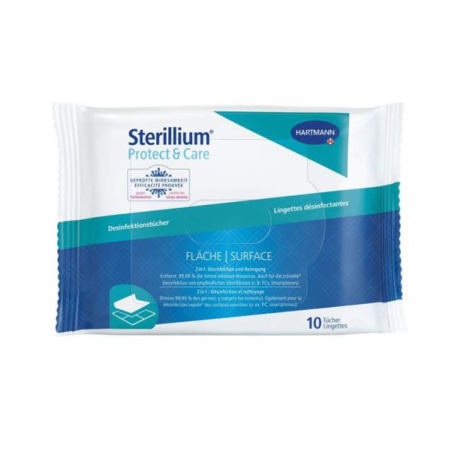 Sterillium Protect&Care Tücher Fläche 60 Stk