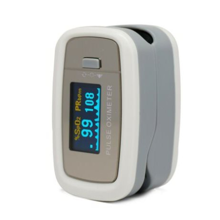 Contec Pulsoximeter digital ohne Batterie geliefert