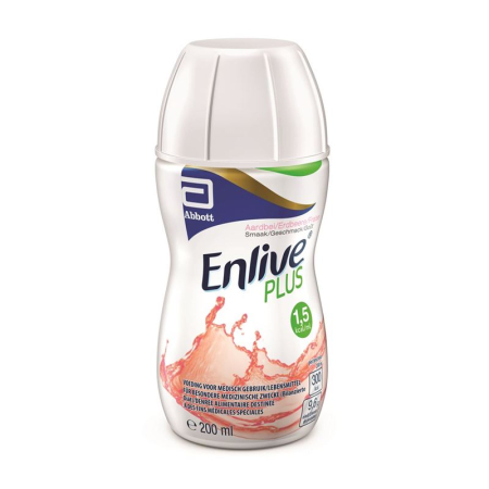 Enlive Plus liq strawberry bottle 200 ml