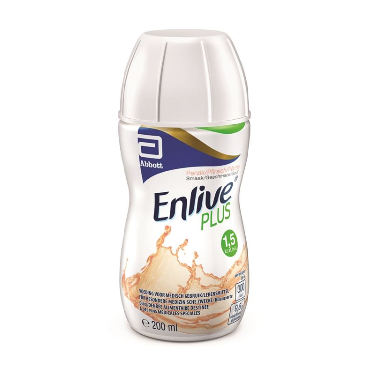 Enlive Plus liq persikų buteliukas 200 ml