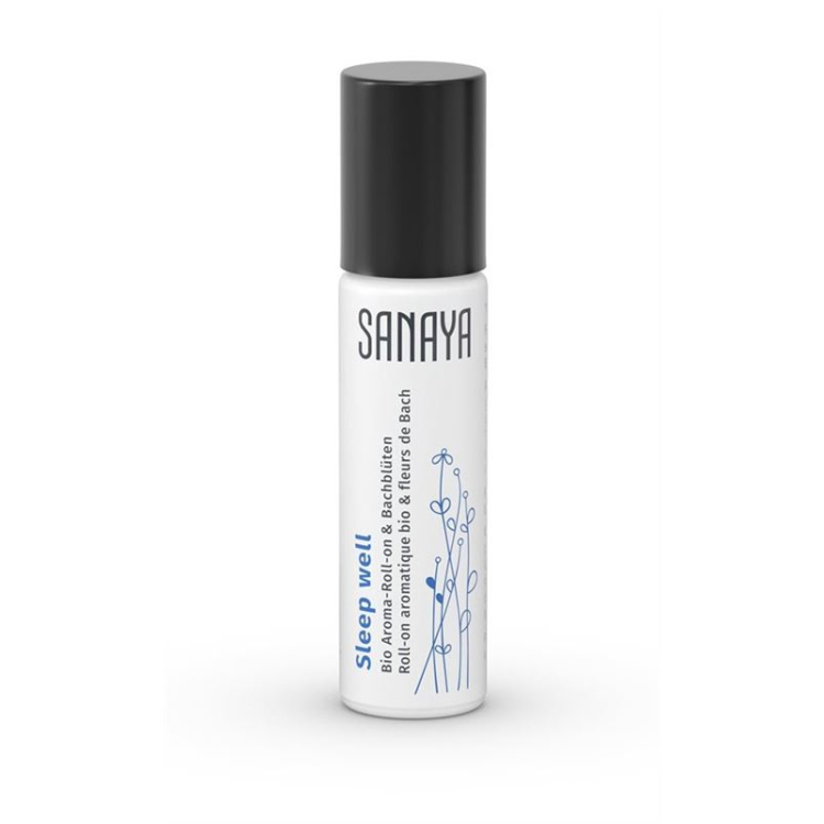 Sanaya Aroma and Bachblüten Roll on Sleep Well Bio 10 ml