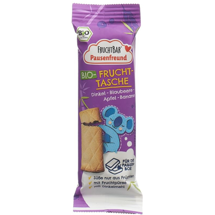 FRUCHTBAR Frucht Tasche Bio Dink Blaub AP