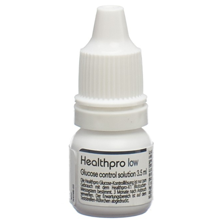 Healthpro Axapharm control solution low Fl 3.5 ml