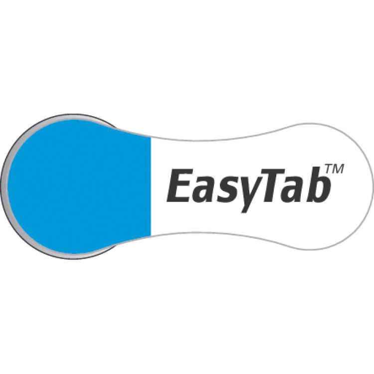 듀라셀 배터리 EasyTab 675 징크 에어 D6 1.4V 6개