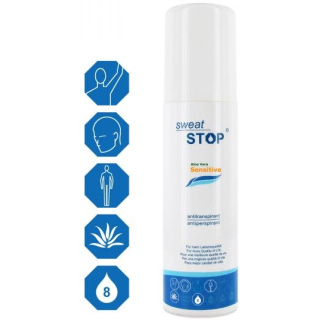 SweatStop Aloe Vera Sensitive tělový sprej 100 ml