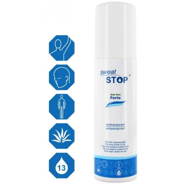 SweatStop Aloe Vera Forte Spray Corpo 100 ml