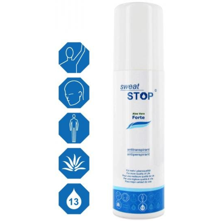 SweatStop Aloe Vera Forte tanaga spreyi 100 ml