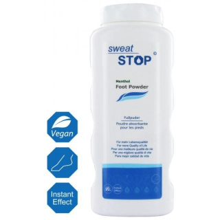 SweatStop menthol foot powders Streufl 100 g
