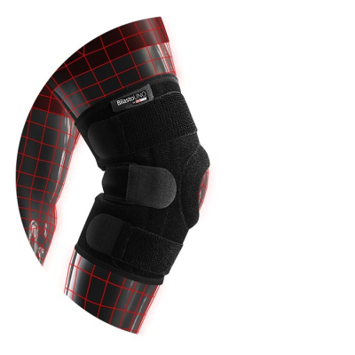 Bilasto uno knee brace s-xl spiralstützen वेल्क्रो