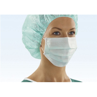 Sentinex kirurgilised maskid Lite green kõrvaaasaga 50 tk