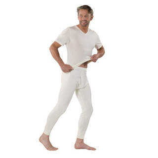 Տղամարդկանց Eusana կարճաթև զգեստավոր XL V դեկոլտե փղոսկր