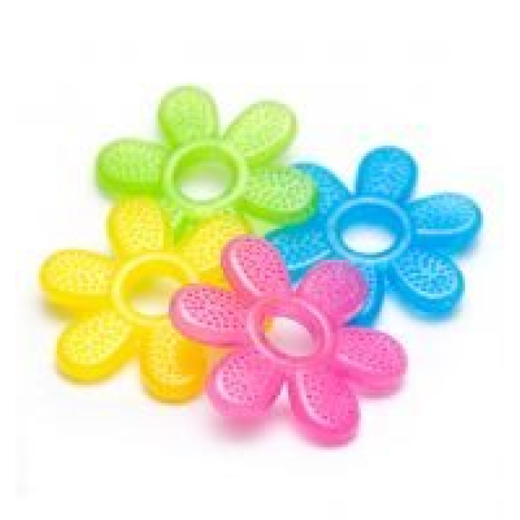 BabyOno teething gel flower