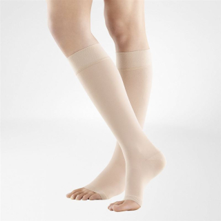 VenoTrain SOFT AD KKL2 normal S / short open toe cream adhesive tape tufts 3cm 1 pair
