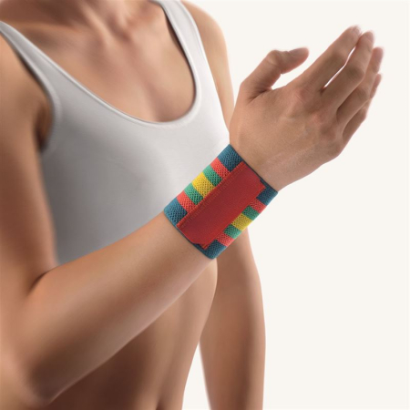 BORT wrist bandage Velcro 8cm size 3-22cm colorful
