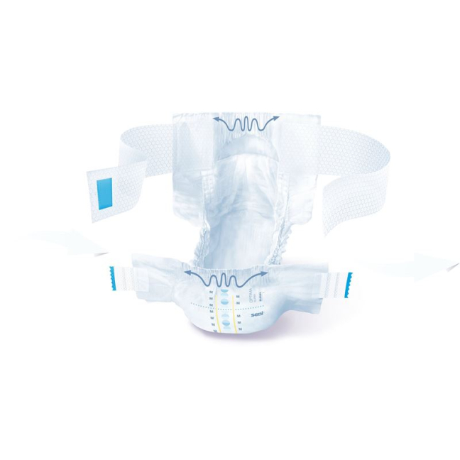Seni Optima Super incontinence pad L with waist band 1st absorbency