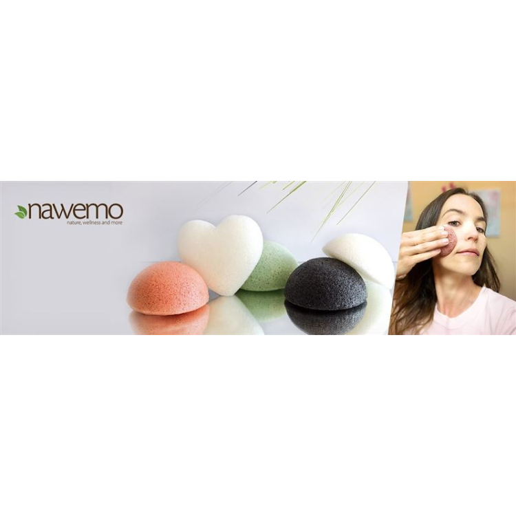 Nawemo Konjac Sponge Bamboo Charcoal