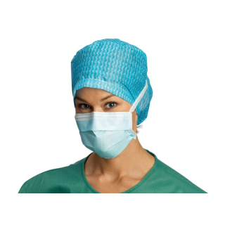 Chirurgické masky bariérové ​​modré 60 ks