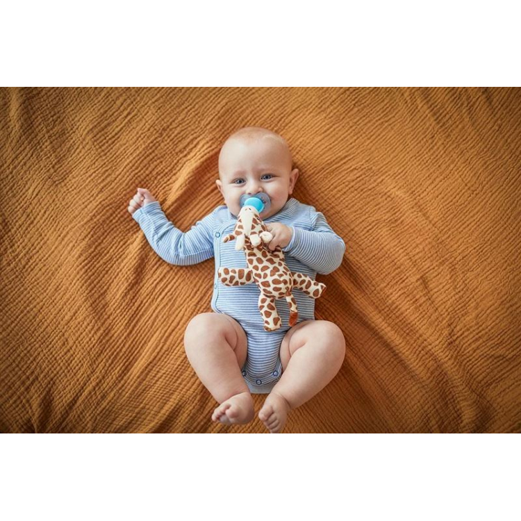 Avent Philips Snuggle + ultra soft turquoise giraffe