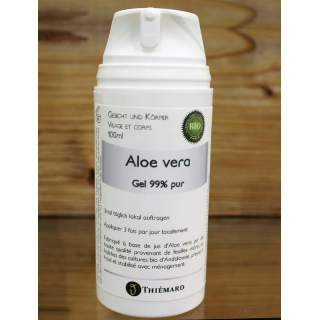Aloe Vera Gel skin 99% pure Bio 200 ml