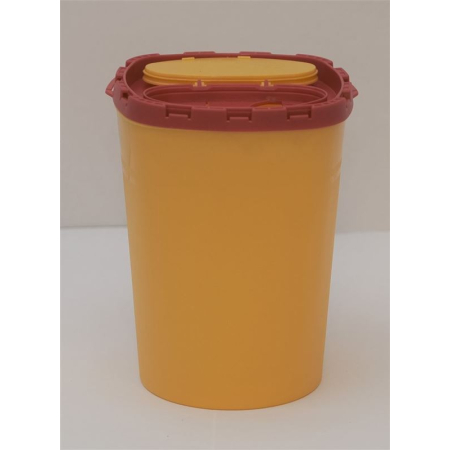 REMONDIS Sharpsafe Box 2.1l with lid UN tested
