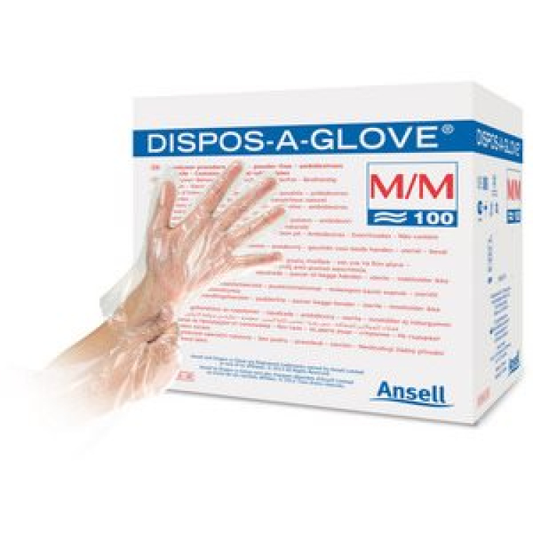 Dispos A Glove 검사 장갑 L 멸균 100 x