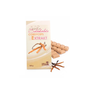 Hawlik White chocolate with Cordyceps 100 g