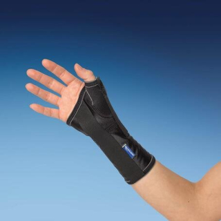 Mediroyal wrist bandage Ventus with thumb 13-14cm short black