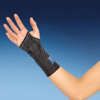 Medi Royal Origo Short Wristband Wrist Support 13-14cm black left