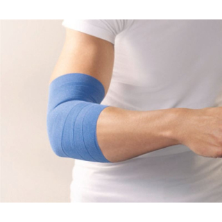 Haftelast bandage de fixation cohésif sans latex 6cmx20m bleu 6 pcs