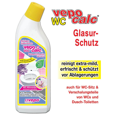 Vepocalc WC glaze protection bottle 750 ml