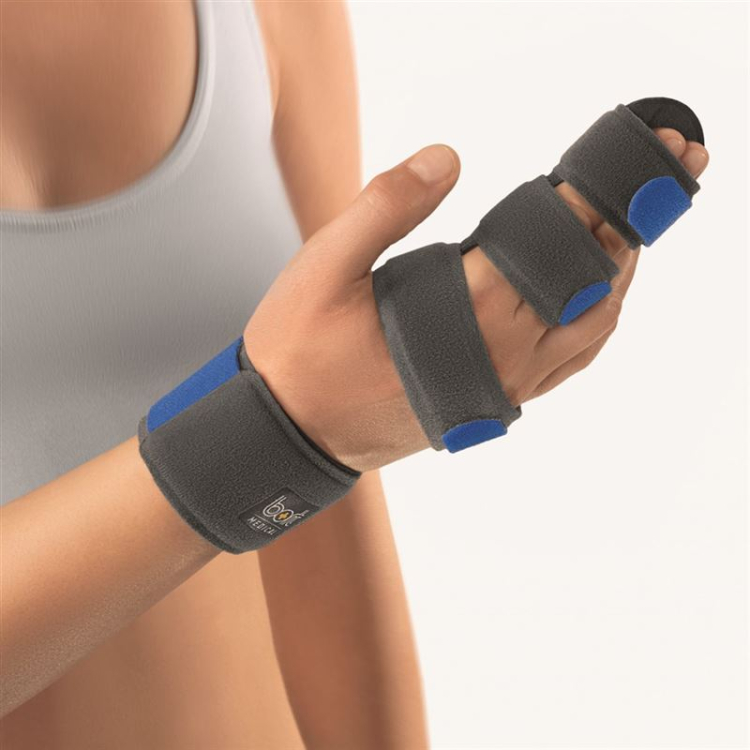 Bort DigiSoft finger brace Gr1 -16cm gray