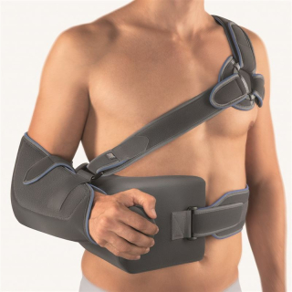 Bort OmoARS shoulder rotation splint with ring Gr2 grey