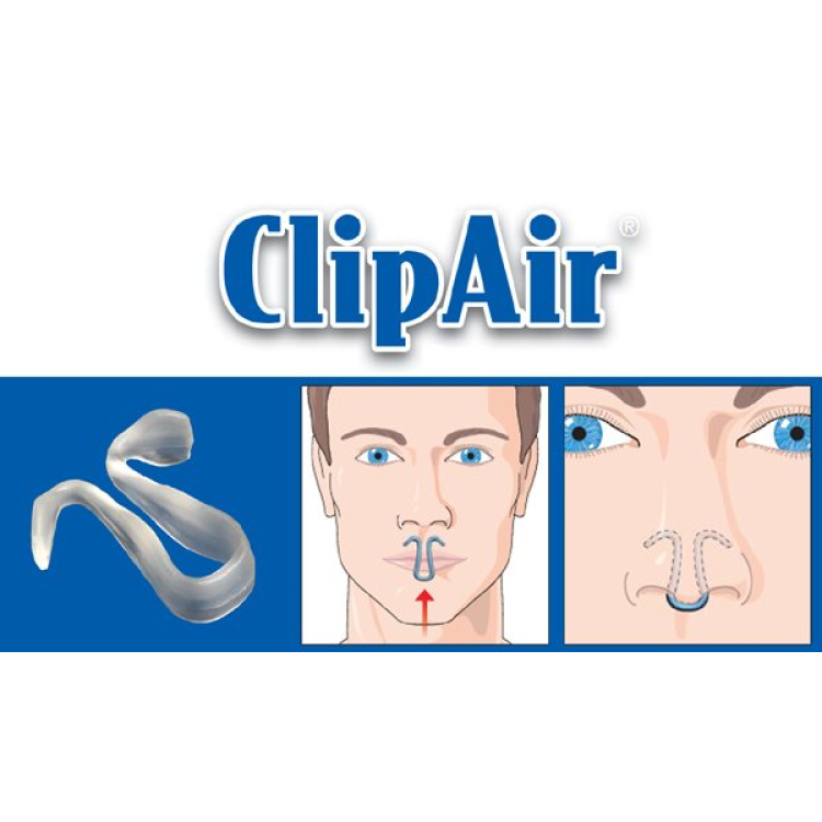 Oscimed ClipAir nasal dilator L untuk tidur dengan kotak penyimpanan