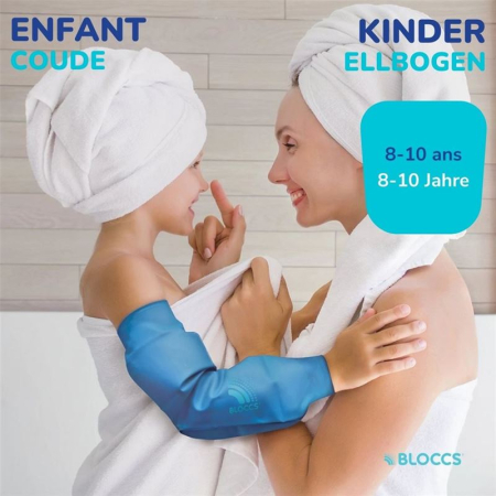 Bloccs bath shower water protection elbow 18-29/42cm child
