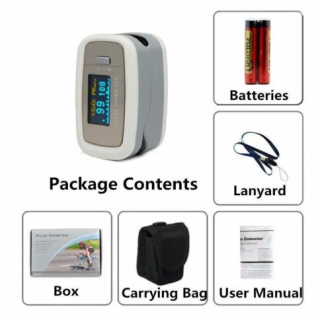 Contec pulse oximeter digitally delivered without battery