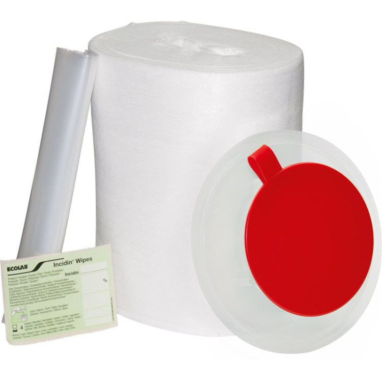 Incidin Premium Wipes Hygpack red lid